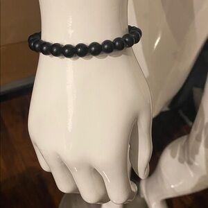 Black Onyx Beaded Bracelet